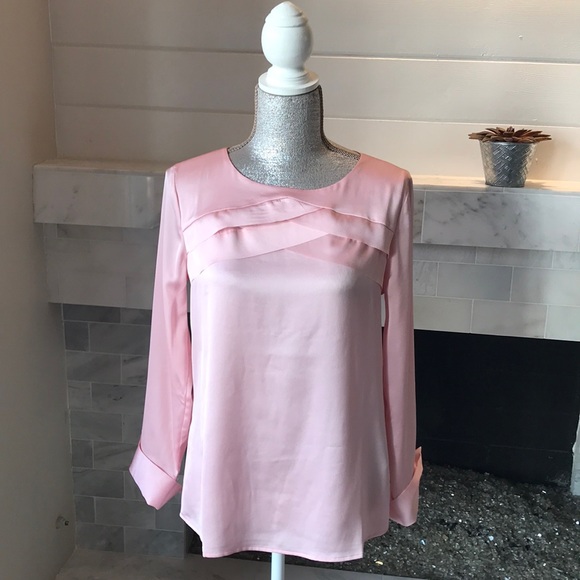 Banana Republic Tops - HP!  Pink Tailored Blouse - Preloved!